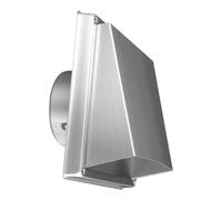 Salida de ventilación de pared de acero inoxidable para extractor, cubierta de ventilación para conductos, rejilla de escape, fácil de instalar, sombrero de lluvia de pared externa, salida de aire