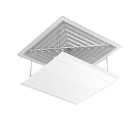 Salida de ventilación para parabrisas de aire acondicionado, deflector de techo para prevención directa del flujo de aire en sistemas centrales de CA