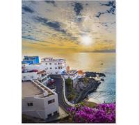Salida del Sol en Tenerife (Islas Canarias, España), Puzzle Adulto de 100 (45,5 x 35,5 cm) piezas, Juego educativo para adultos y juguete estimulante