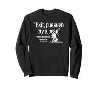 Salida perseguida por un Oso William Shakespeare El Cuento del Invierno Sudadera