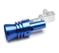 Salida Tubo Escape Trasero Para W211 W203 W204 W210 W124 AMG W202 Silbato Sonido Turbo Tubo Escape Coche(Azul)