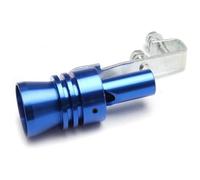 Salida Tubo Escape Trasero Para W211 W203 W204 W210 W124 AMG W202 Silbato Sonido Turbo Tubo Escape Coche(Azul)