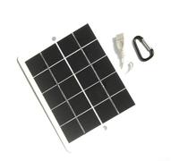Salida USB del cargador del panel solar de 3W 5V para la carga fuera de la red de dispositivos electrónicos portátiles y de comunicación