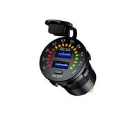 Salida USB rápida USB para coche 18 W toma de corriente USB 12 V/24 V Divisor de coche marino USB