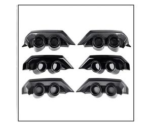 SalidaCola Estilo Coche Alerón Trasero Esquina Tubo Escape Garganta Trasera Cvoer Accesorios Para Serie 5 G60 2024 autoGarganta(Matte black)