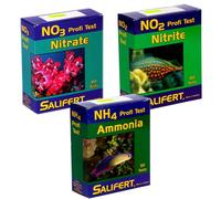 SALIFERT - Kit de prueba de nitrato y amoníaco, arrecife marino, agua salada, coral, acuario, pecera