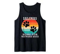 Salinas Home For Wayward Dogs Apellido Camiseta sin Mangas