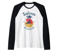 Salinas Provincia de Santa Elena Ecuador Camiseta Manga Raglan