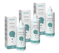 Saline Pack 3x350ml - Solución Salina para Todo Tipo de Lentillas - Hidratación y Aclarado Duradero - Limpieza Suave y Eficaz - Solución Completa para el Cuidado Ocular