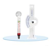 Salinómetro Hidrómetro para Monitoreo de Densidad y Salinidad del Agua de Mar en Acuicultura y Aplicaciones Científicas (D)