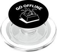 Salir Offline Camping Senderismo PopSockets PopGrip para MagSafe