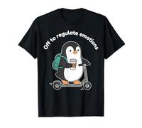 Salir para Regular Las emociones Consejero de Salud Mental de pingüino Camiseta