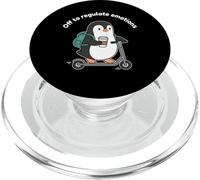 Salir para Regular Las emociones Consejero de Salud Mental de pingüino PopSockets PopGrip para MagSafe