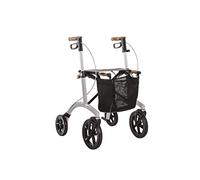 Saljol Andador ligero de aluminio AR62 | Mangos de taburete | Diseño modelo 2023 | ruedas delanteras grandes