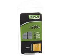 salki 86801308 Grapa 13/08 mm para Tapizar, Metal, L