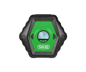 SALKI ALLinONE INFLATOR | Compresor de Aire Portátil Multifuncional, Inflador de Ruedas para Coche y Bicicleta - Incluye Múltiples Boquillas, Batería 2.000 mah (x3)
