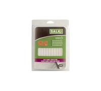 SALKI | Barras para Tela y Cuero para Bricolaje y Montajes | 25 Unidades | 12x195mm | Color Blanco