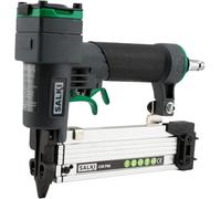 SALKI CSK P06 Clavadora Neumática - Pistola de Clavos Neumática, Grapadora para Trabajos de Carpintería, Compatible con Clavos PIN 0,6 de 12 a 35mm de Longitud