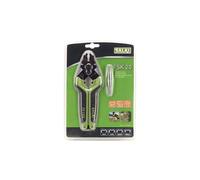 SALKI Grapadora Cercas FSK20 - Grapadora para Vallas y Mallas con Cortador de Alambre Incorporado de hasta 3mm de Espesor, Compatible con Grapas Anilladas Ω20 y HR22