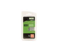 SALKI Grapas nº 80 - Blister de 1000 Unidades, Grapas de Alambre Número 80 de 12mm de ancho, Compatibles con Pistolas de Grapado Neumático, Perfectas para Tapicería