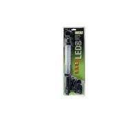 SALKI Lampara de Trabajo 30 LEDS - Linterna Para Trabajo con Imanes Portatil, Incluye Gancho Para Colgar, 4 Horas de Batería, Cargador 12V para Coche y 230V AC, Luz Potente