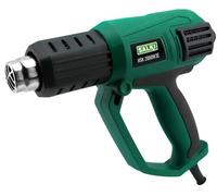 SALKI | Pistola de Aire Caliente HSK 2000W 3E | Soplador de Aire Caliente de 2000W | 3 Niveles de Potencia | Temperaturas del Aire de >50 °C | 450-600 °C | Para Decapar | Secar | Quitar Vinilos