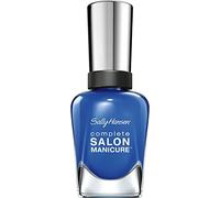 Sally Hansen Complete Salon Manicure Esmalte de uñas para manicura 684 New Suede Shoes, 15 g, color azul medio
