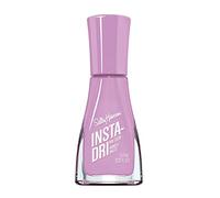 Sally Hansen Insta-Dri - Esmalte de uñas ligero para viajes, secado rápido en 60 segundos, larga duración, sin rayas, acabado brillante, fórmula 3 en 1, capa base y capa superior integradas, 0.33