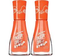 Sally Hansen Insta Dri Syrup Collection Esmalte de Uñas Oozing Orange 138 9.17ml (Paquete de 2)