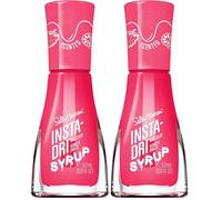 Sally Hansen Insta Dri Syrup Collection Esmalte de Uñas Pink Pour 140 9.17ml (Paquete de 2)