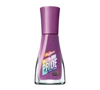 Sally Hansen Insta-Dri X Pride, Power to the Purple , secado rápido, larga duración, brillo sin rayas, esmalte de uñas morado, 9.17 ML, 118 DJ SET