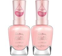 Sally Hansen Nail Polish Color Therapy Argan Oil Formula 220 Rosy Quartz Lakier do paznokci 14,7ml (Paquete de 2)