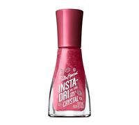 Sally Hansen| Sally Hansen Insta-Dri Nail Color| Esmalte de Uñas Top Coat|Pintauñas de Secado Rápido |Tono Ruby Reflection 117 | Facil de deslizar | 9 ml