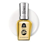 Sally Hansen | SH Miracle Gel | SuperShiny Shield| Esmalte de Uñas Top Coat Voluminizador|Manicura en Gel Brillante y de Larga Duración sin Lámpara| 15ML