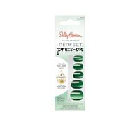 Sally Hansen - Uñas postizas para salón con efectos perfectos prensas, 451 Rocket Fuel, no dañan tus uñas naturales, manicura rápida y fácil, resultado profesional, cápsulas reutilizables.
