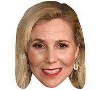 Sally Phillips (Lipstick) Big Head. Máscara más grande que la vida.