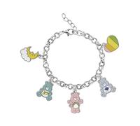 SALLY ROSE Care Bears - Pulsera de abalorios con licencia oficial, 6.7 pulgadas, joyería de moda, 6.7, moda, sin piedras preciosas, 6.7, moda, sin piedras preciosas