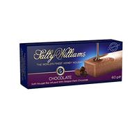 Sally Williams Barra de turrón con infusión de chocolate 60 g (paquete de 6)