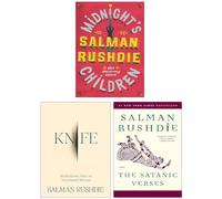 Salman Rushdie 3 Books Collection Set (Knife, Midnight's Children & The Satanic Verses)