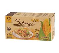 Salmas Horneadas Tostadas de maíz horneadas Pack De 2