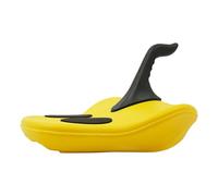 Salmeee Trineo con cuerda de dirección y mango, batidor de nieve de plástico para arena y hierba, 100 kg, trineo de plástico resistente para niños, adolescentes y adultos