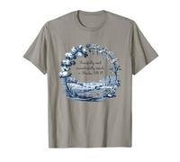 Salmo 139:14 Grandmillenial Hecho con temor Maravilloso Camiseta