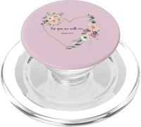 Salmo 23:4 For You Are with Me Quotes PopSockets PopGrip para MagSafe