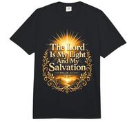 Salmo 27 El Señor es mi fe de salvación Ligera Comfort Colors Adult Heavyweight T-Shirt