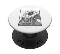 Salmo 46:10 Quédate quieto y sé Que yo Soy Dios Escritura PopSockets PopGrip Adhesivo