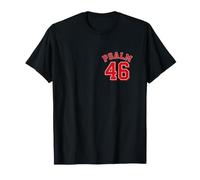 SALMO 46 | Dios es Nuestro Refugio y Fortaleza (Anverso y Atrás) Camiseta