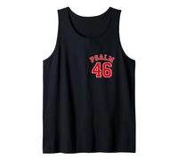 SALMO 46 | Dios es Nuestro Refugio y Fortaleza (Anverso y Atrás) Camiseta sin Mangas