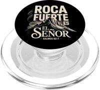 Salmo 62:7 - Roca Fuerte Es El Señor | Verso Bíblico Español PopSockets PopGrip para MagSafe