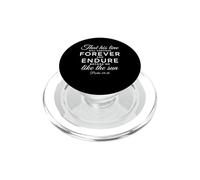 Salmo 89:36 Biblia bíblica bíblica para Siempre y para soportar a los descendientes PopSockets PopGrip para MagSafe