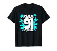 Salmo 91 Mi Refugio Biblia Camiseta